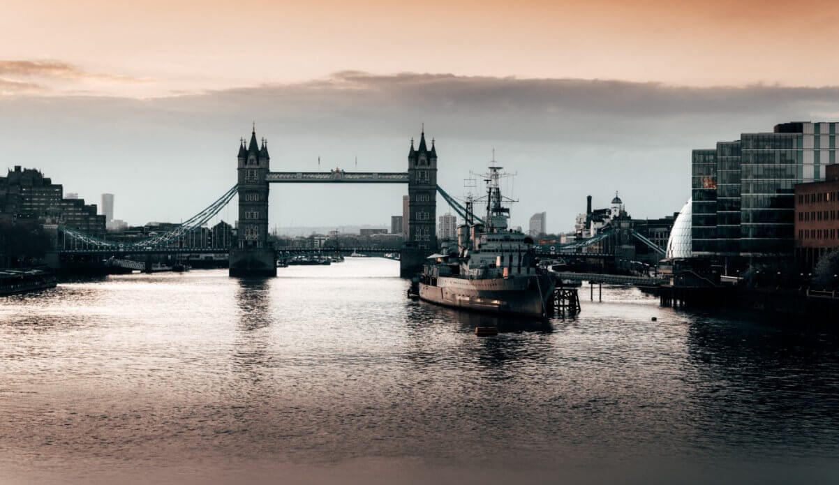 Ferry to London from Spain