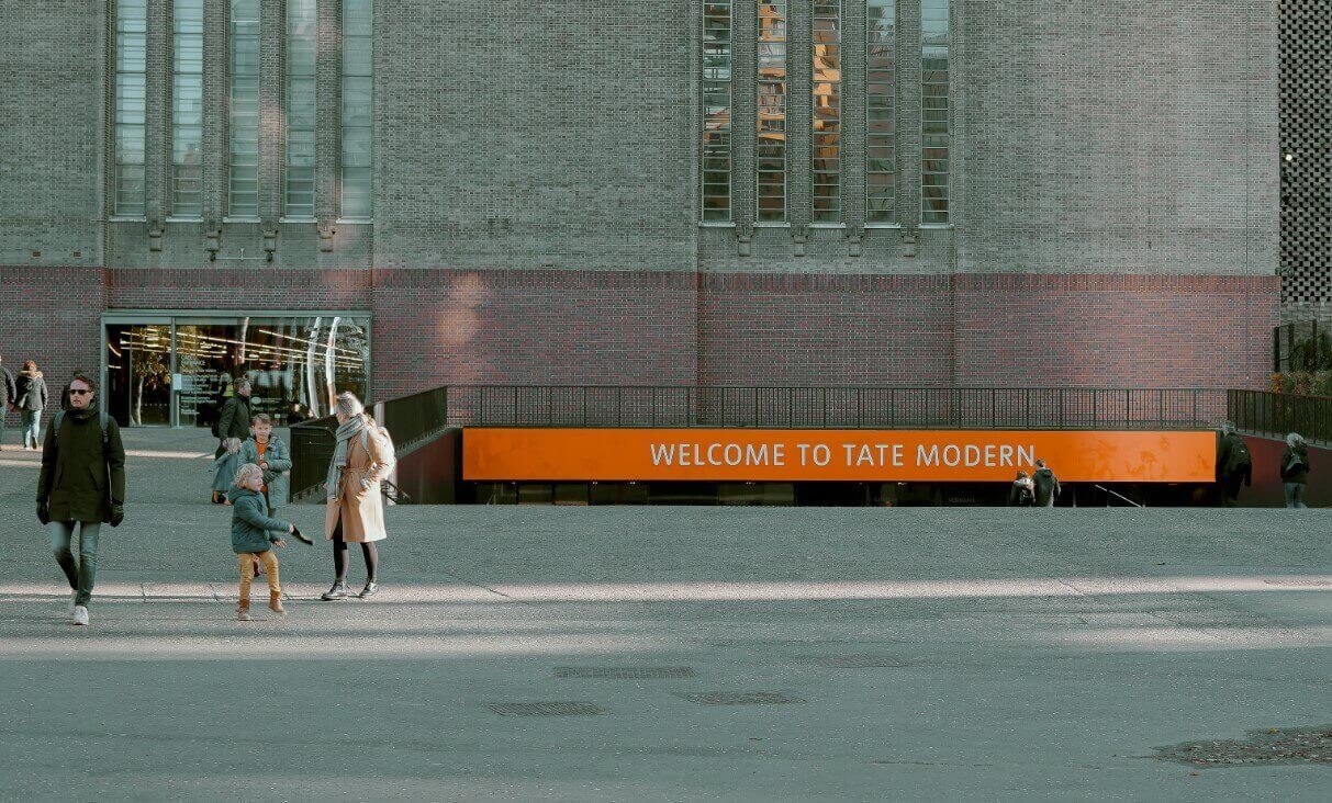 Tate Modern Gallery entrance