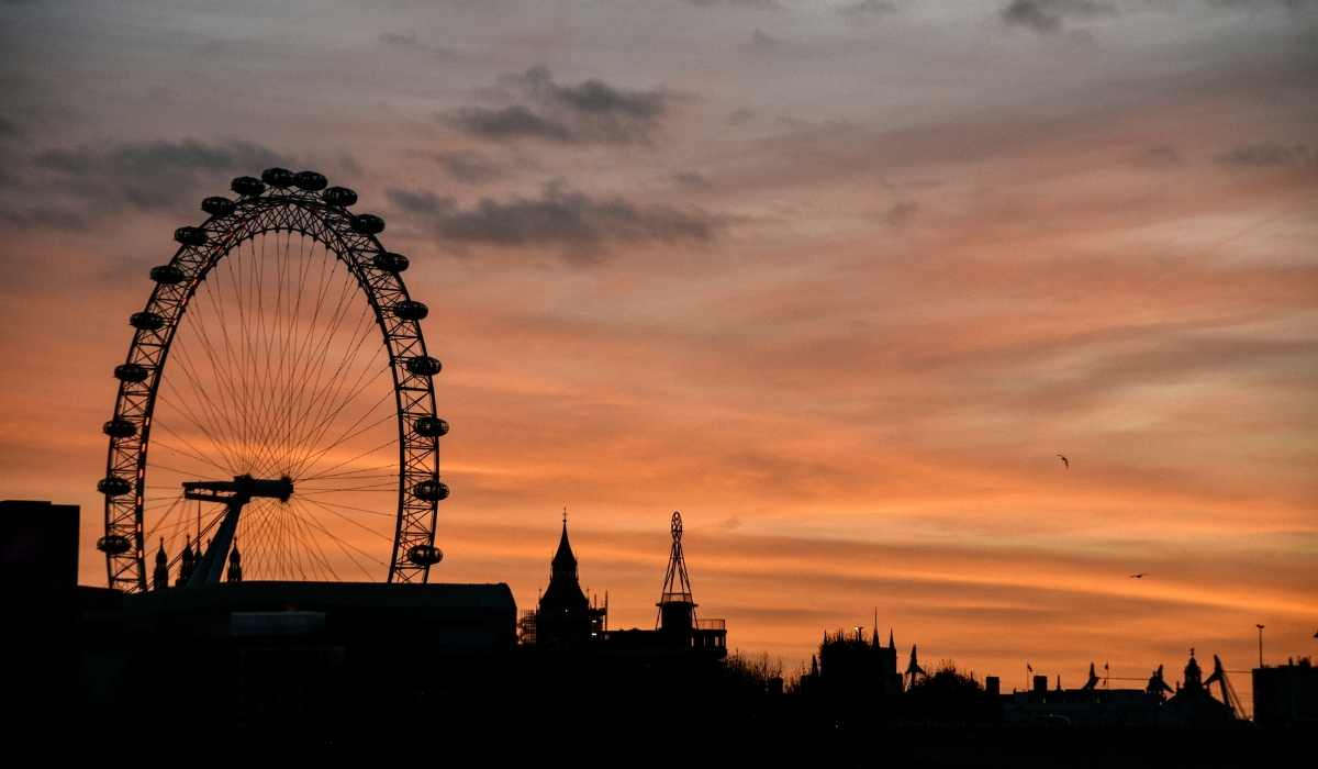 Best London October sunset location