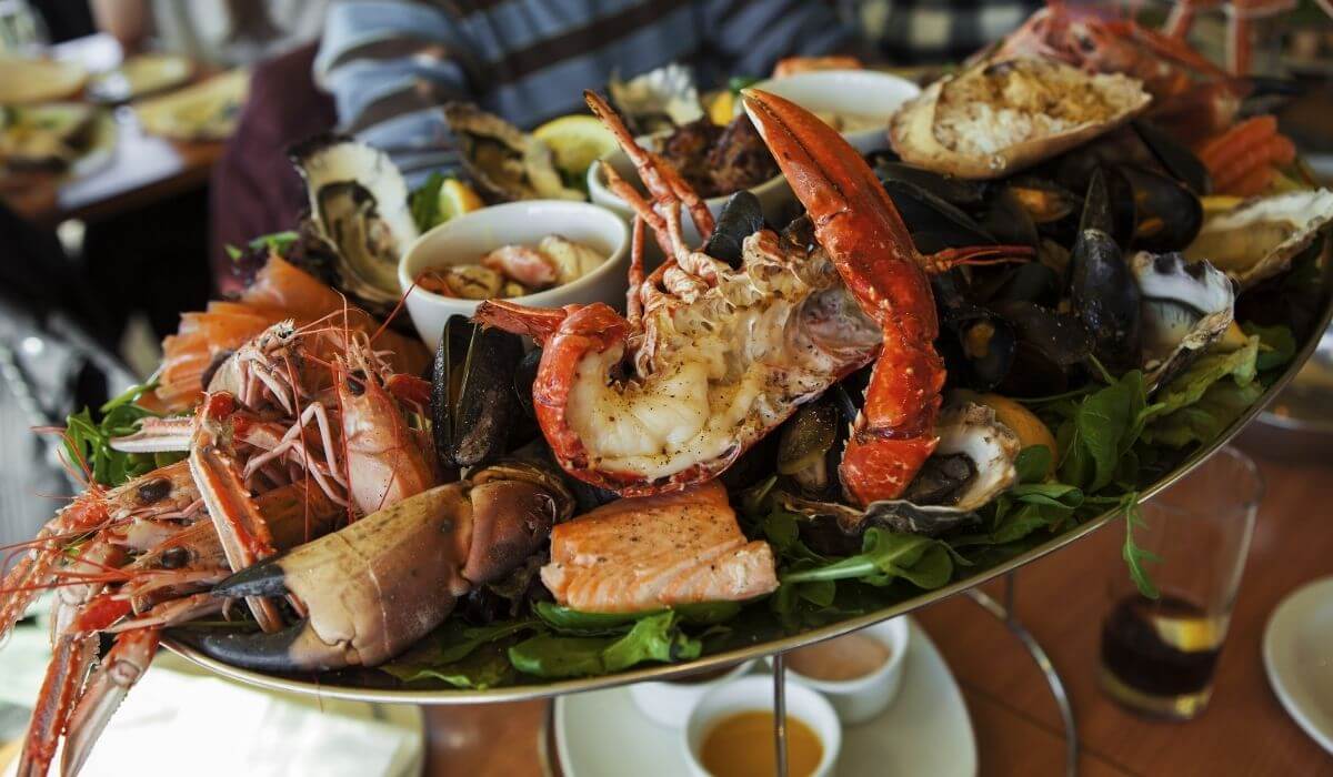 Best seafood restaurants in London with a view