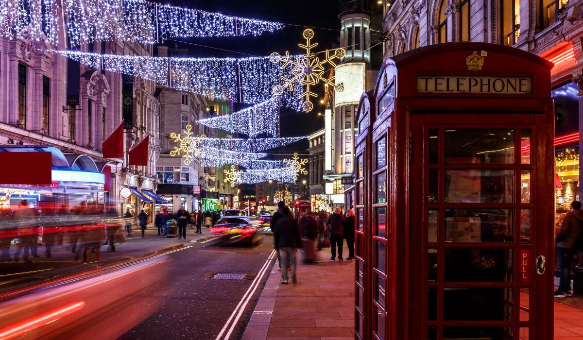 Best time to visit London England December time