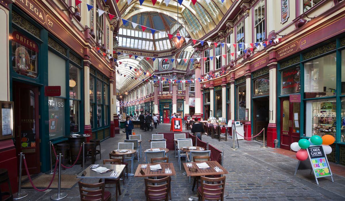 Leadenhall Market in London