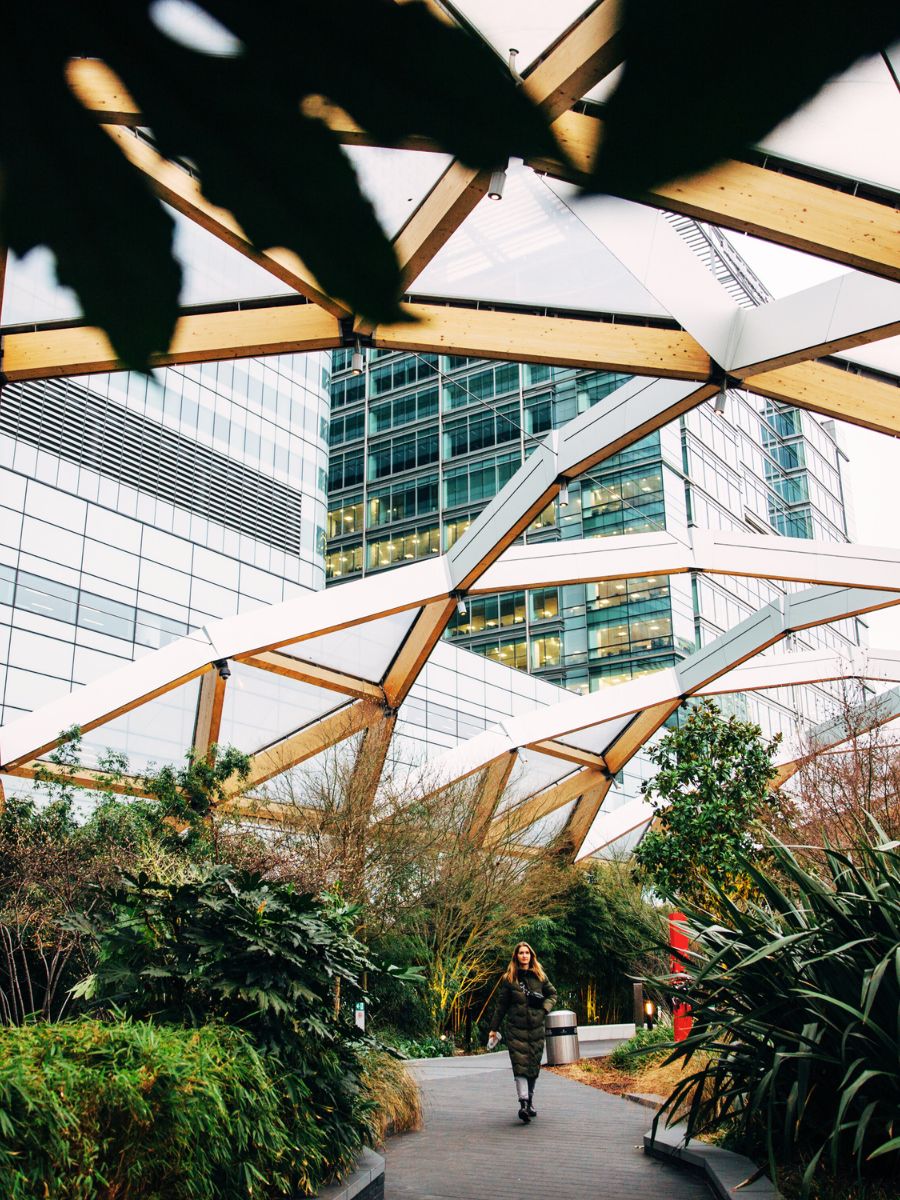 Crossrail Place Roof Garden