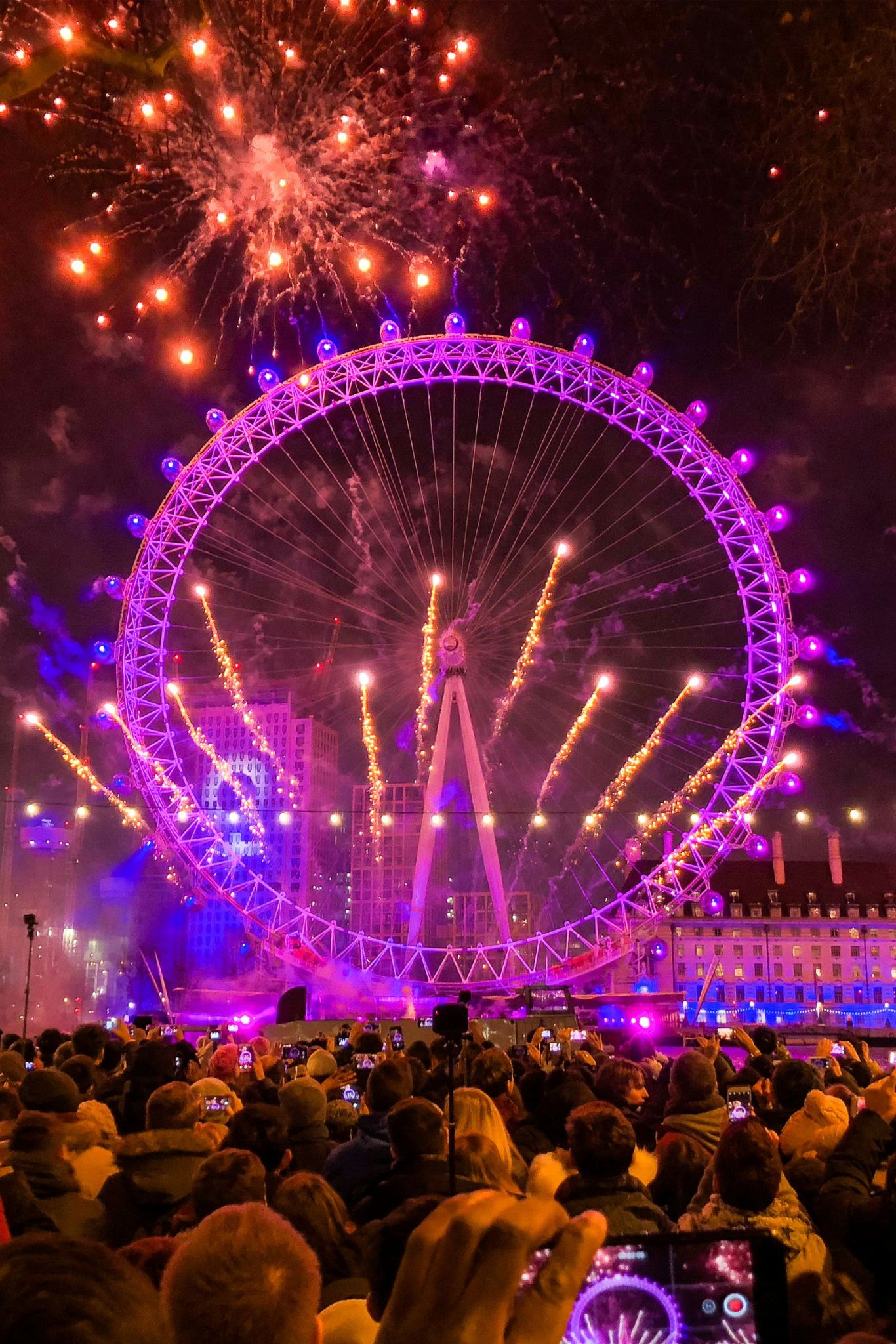 London Fireworks Locations