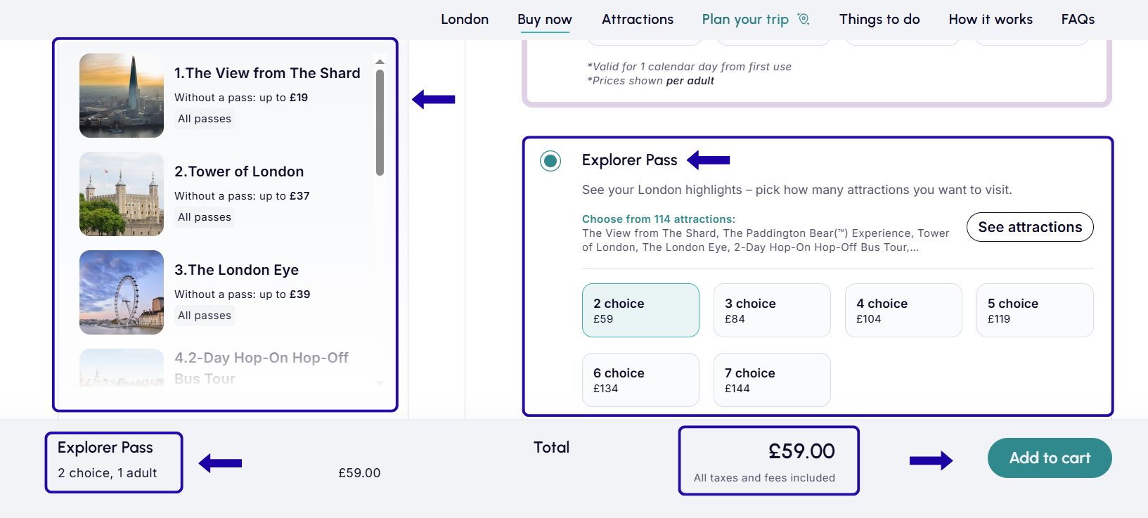 london explorer pass new price